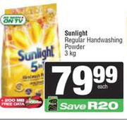 Sunlight Regular Handwashing Powder-3Kg
