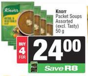 Knorr Packet Soups-For 4 x 50g