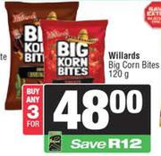 Willards Big Corn Bites-For 3 x 120g