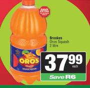 Brookes Oros Squash-2L