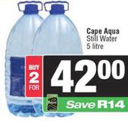 Cape Aqua Still Water-For 2 x 5L