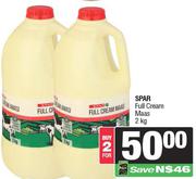 Spar Full Cream Mass-For 2 X 2kg