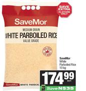 SaveMor White Parboiled Rice-10kg