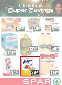 SPAR & SUPERSPAR Namibia : Christmas Super Savings (08 December - 28 December 2025), page 1