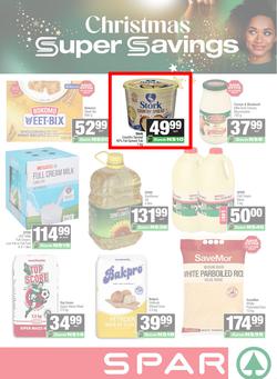 SPAR & SUPERSPAR Namibia : Christmas Super Savings (08 December - 28 December 2025), page 1