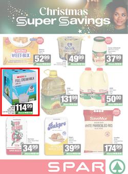 SPAR & SUPERSPAR Namibia : Christmas Super Savings (08 December - 28 December 2025), page 1