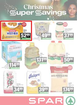 SPAR & SUPERSPAR Namibia : Christmas Super Savings (08 December - 28 December 2025), page 1