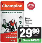 Bokomo Champion Super Maize Meal-2.5kg Each