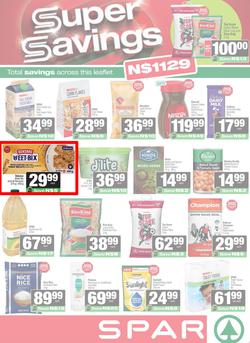 SPAR & SUPERSPAR Namibia : Super Savings (09 March - 22 March 2026), page 1