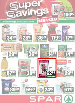 SPAR & SUPERSPAR Namibia : Super Savings (09 March - 22 March 2026), page 1
