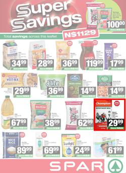 SPAR & SUPERSPAR Namibia : Super Savings (09 March - 22 March 2026), page 1