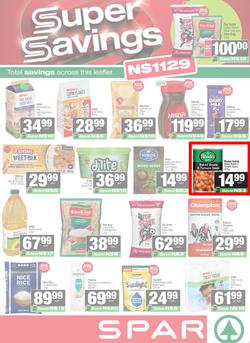 SPAR & SUPERSPAR Namibia : Super Savings (09 March - 22 March 2026), page 1