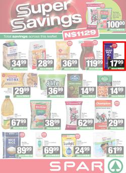 SPAR & SUPERSPAR Namibia : Super Savings (09 March - 22 March 2026), page 1