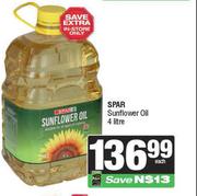 Spar Sunflower Oil-4L