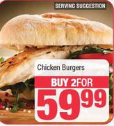 Chicken Burger-For 2