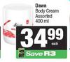 Dawn Body Cream-400ml