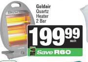 Goldaie Quartz Heater 2 Bar