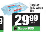 Huggies Baby Wipes-56s