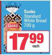 Sasko Standard White Bread-700g