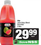 Vita Juice Dairy Blend Assorted-2Ltr 