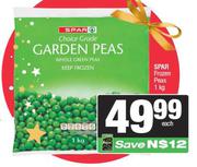 Spar Frozen Peas-1kg