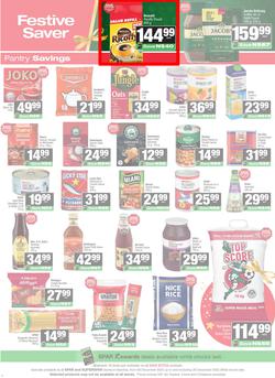 SPAR & SUPERSPAR Namibia : Christmas Super Savings (08 December - 28 December 2025), page 4
