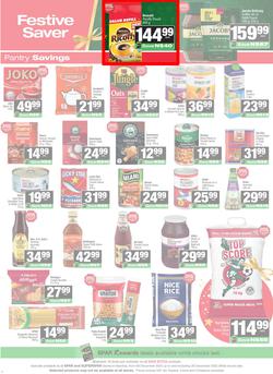 SPAR & SUPERSPAR Namibia : Christmas Super Savings (08 December - 28 December 2025), page 4