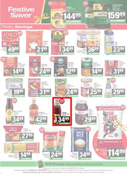 SPAR & SUPERSPAR Namibia : Christmas Super Savings (08 December - 28 December 2025), page 4
