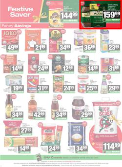 SPAR & SUPERSPAR Namibia : Christmas Super Savings (08 December - 28 December 2025), page 4