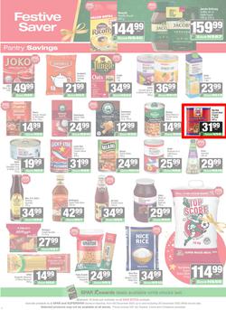 SPAR & SUPERSPAR Namibia : Christmas Super Savings (08 December - 28 December 2025), page 4