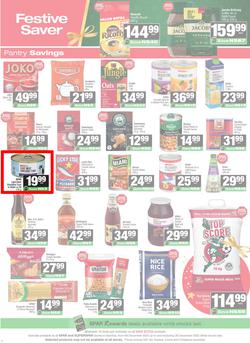 SPAR & SUPERSPAR Namibia : Christmas Super Savings (08 December - 28 December 2025), page 4