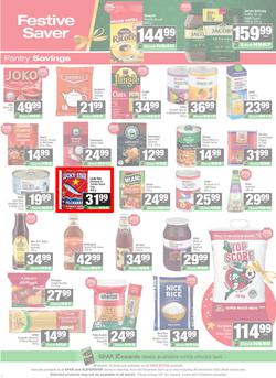 SPAR & SUPERSPAR Namibia : Christmas Super Savings (08 December - 28 December 2025), page 4