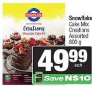 Snowflake Cake Mix Creations Assorted-800g Each
