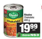 Rhodes Chakalaka-400g