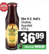 Mrs H.S.Ball's Chutney Assorted-470g