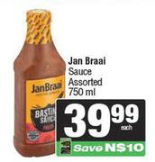 Jan Braai Sauce Assorted-750ml