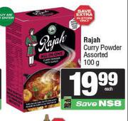 Rajah Curry Powder Assorted-100g