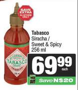 Tabasco Siracha/Sweet & Spicy-256ml