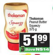 Thokoman Peanut Butter Squeezy-375g