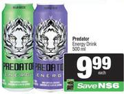 Predator Energy Drink-500ml Each