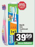 Oral-B Kids Toothbrush-1's