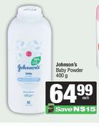 Johnson's Baby Powder-400g