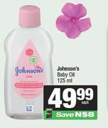 Johnson's Baby Oil-125ml