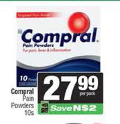 Compral Pain Powders-10s Per Pack