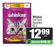 Whiskas Cat Food Assorted-85g Each