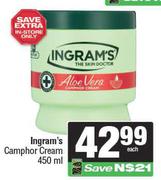 Ingram's Camphor Cream-450ml