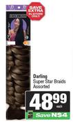 Darling Super Star Braids Assorted-Each