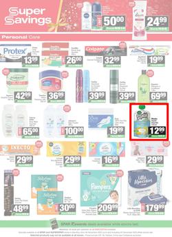 SPAR & SUPERSPAR Namibia : Christmas Super Savings (08 December - 28 December 2025), page 8