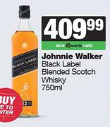 Johnnie Walker Black Label Blended Scotch Whisky-750ml
