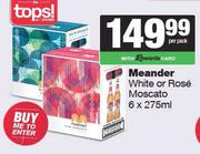 Meander White Or Rose Moscato-6 x 275ml